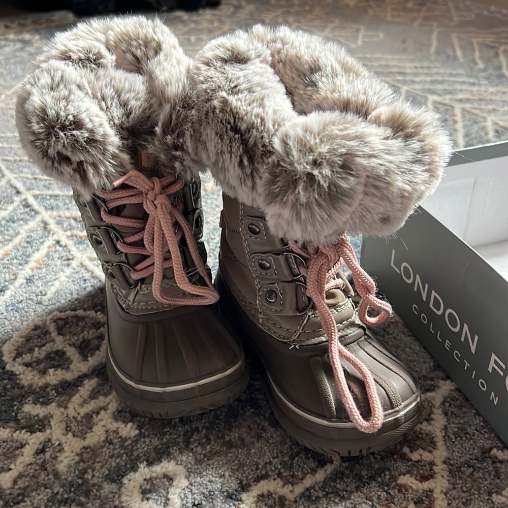 London fog toddler winter boots